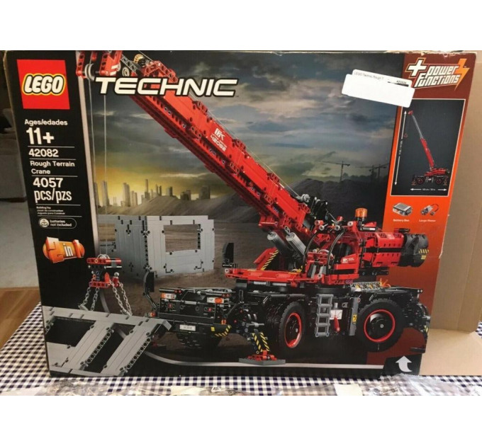 Конструктор LEGO TECHNIC 42082 Підйомний кран для бездоріжжя (4057 деталей)